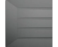 Abtropfmatte Schock 41,5 x 40 x 0,9 cm Silikon schwarz 629188