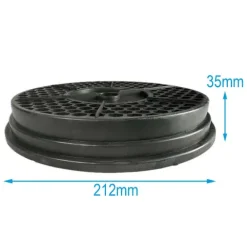 Aktivkohlefilter für Faber 112.0540.783 / F-22 NAUTILUS