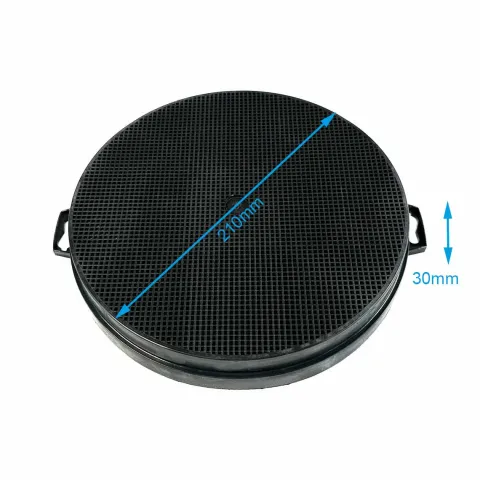 Aktivkohlefilter für KKT Kolbe 353121 / 00353121 (2 Stück)