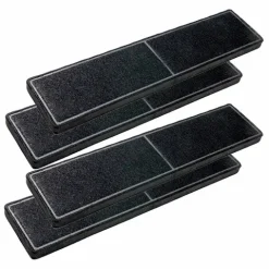 Aktivkohlefilter als Ersatz für Miele DKF21-1 (4 Stück)
