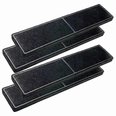 Aktivkohlefilter als Ersatz für Miele DKF21-1 (4 Stück)