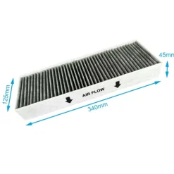 Aktivkohlefilter für Bora BAKFS Basic BHU/BIU/BFIU/GP4 (2 Stück)