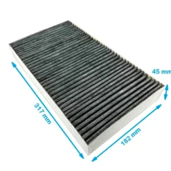 Aktivkohlefilter für Miele DKF29-P / 11292130 / DKF 29