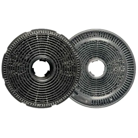 Aktivkohlefilter für Silverline AF 110 / 9197060046 / 12026343 (2 Stück)