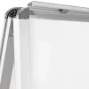 Aluminium Plakatständer tectake inklusive 2 Schutzfolien DIN A1, doppelseitig, klappbar grau