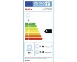 Amica Herdset EHC 12516 E Nutzvolumen 62 l Maße BxHxT 59,5 cm x 59,5 cm x 57,5 cm