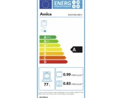 Amica Herdset EHCX 933 200 S Nutzvolumen 77 l Maße BxHxT 56 cm x 60 cm x 56 cm