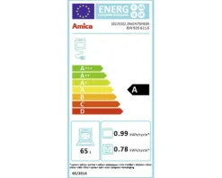 Amica Herdset EHI 935 611 E Nutzvolumen 65 l Maße BxHxT 56 cm x 60 cm x 56 cm