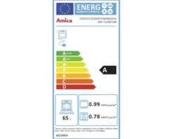 Amica Herdset SHC 11503 SM Nutzvolumen 65 l Maße BxHxT 50 mm x 80 cm x 60 mm