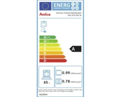 Amica Herdset SHC 913 011 W Nutzvolumen 65 l Maße BxHxT 60 cm x 85 cm x 60 cm