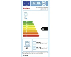 Amica Herdset SHC 903 021 W Nutzvolumen 65 l Maße BxHxT 50 cm x 85 cm x 60 cm