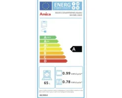 Amica Herdset SHI 905 150 W Nutzvolumen 65 l Maße BxHxT 50 cm x 85 cm x 60 mm