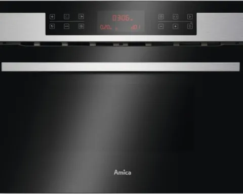 Amica Kompaktbackofen EBC 841 600 E Nutzvolumen 44 l Maße BxHxT 59,5 cm x 45,5 cm x 56,9 cm