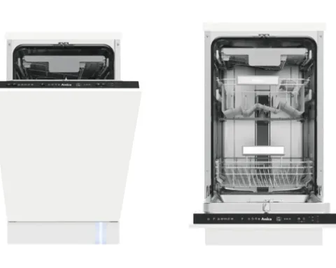 Amica Vollintegrierter Geschirrspüler 45 cm für 10 Maßgedecke 8 l 42 dB (A) EGSPV 584 900