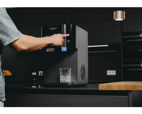 AQMOS Wasserspender DrinKing schwarz