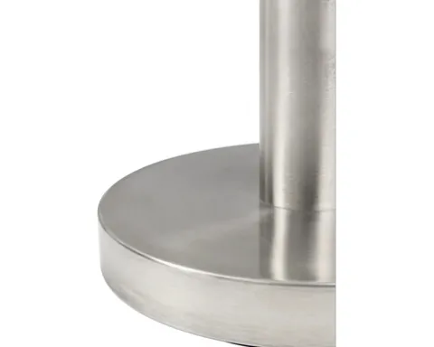 Aschenbecher Pfosten freistehend Edelstahl 100 cm (ohne Fuß)