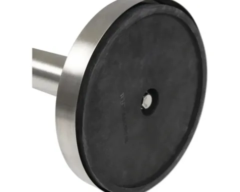 Aschenbecher Pfosten freistehend Edelstahl 100 cm (ohne Fuß)