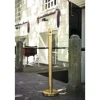 Aschenbecher Pfosten freistehend Edelstahl gold 104 cm inkl. Fuß