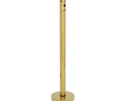 Aschenbecher Pfosten freistehend Edelstahl gold 104 cm inkl. Fuß
