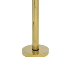 Aschenbecher Pfosten freistehend Edelstahl gold 104 cm inkl. Fuß