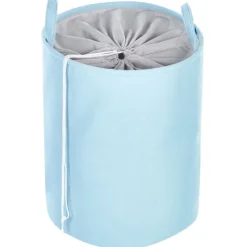 Aufbewahrungskorb 3er Set ARCHA Baumwolle Hellblau