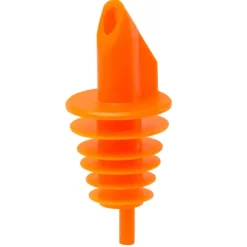 Ausgießer, Flaschenausgießer, Schnaps Dosierer für Flaschen Billy Neon Orange -0,5 - 1,5 Liter Flaschen, 1 Stück