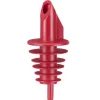 Ausgiesser, Ausgießer - BILLY, für Flaschen 0,5-,5 lt, Rot, Mit 5 Lamellen