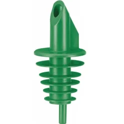 Ausgiesser, Ausgießer - BILLY, für Flaschen 0,5-,5 lt, Grün, Mit 5 Lamellen
