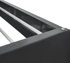 Ausziehbarer Balkon-Wäscheständer Foxydry Hide 71 cm aus Aluminium – wetterfest, platzsparend, Tragkraft 25 kg
