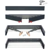 Ausziehbarer Balkon-Wäscheständer Foxydry Hide 101 cm aus Aluminium – wetterfest, platzsparend, Tragkraft 25 kg