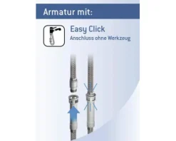 AVITAL Niederdruckarmatur mit Brause ESTERIL chrom