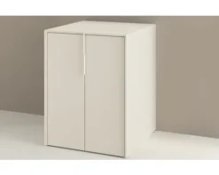 Baden Haus Waschmaschinenschrank Space BxHxT 70 x 93 x 73 cm cm gebürstet cremeweiß