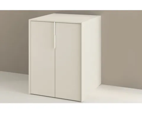 Baden Haus Waschmaschinenschrank Space BxHxT 70 x 93 x 73 cm cm gebürstet cremeweiß