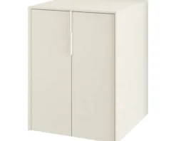 Baden Haus Waschmaschinenschrank Space BxHxT 70 x 93 x 73 cm cm gebürstet cremeweiß