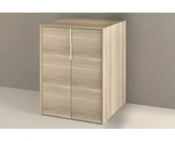 Baden Haus Waschmaschinenschrank Space BxHxT 70 x 93 x 73 cm Eiche bruges