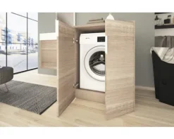 Baden Haus Waschmaschinenschrank Space BxHxT 70 x 93 x 73 cm Eiche bruges