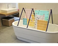 Badewannetrockner Leifheit Pegasus Bath Trockenlänge 9,6 m