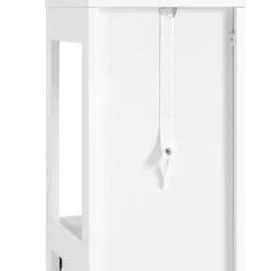 Badezimmerschrank mit 2 Körben in Weiß aus hochwertigem Material für Bad und Gäste-WC stilvoll und platzsparend FRG127-W