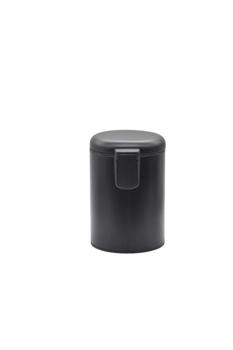 Bad Mülleimer 3L mit Pedal Soft-Close Schwarz