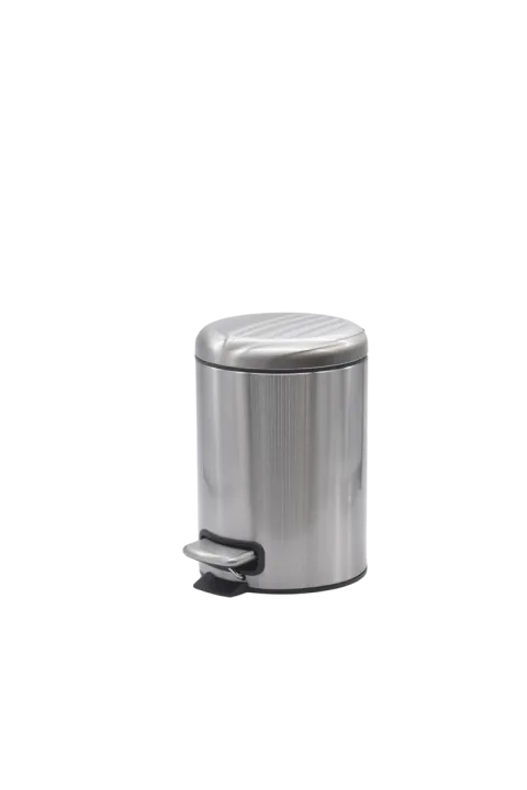 Bad Mülleimer 3L mit Pedal Soft-Close Chrom