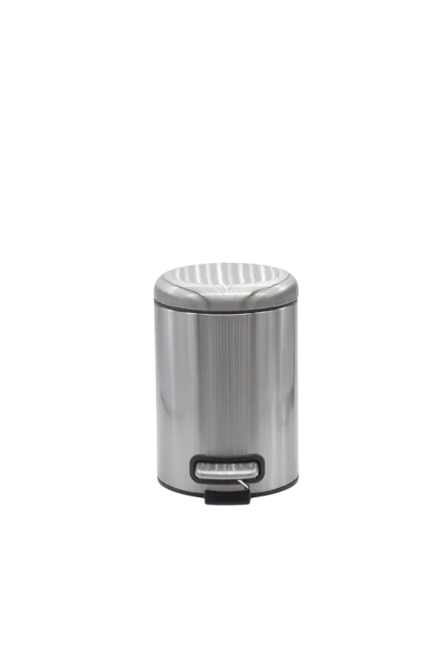 Bad Mülleimer 3L mit Pedal Soft-Close Chrom