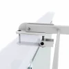 Balkon-Wäscheständer Foxydry Duo 202 cm aus Aluminium – beidseitig klappbar, wetterfest, Tragkraft 15 kg