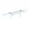 Balkon-Wäscheständer Foxydry Duo 102 cm aus Aluminium – beidseitig klappbar, wetterfest, Tragkraft 15 kg