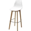 Barhocker Veba Keeve 119 x 47 x 53 cm Holz weiß