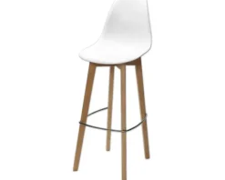 Barhocker Veba Keeve 119 x 47 x 53 cm Holz weiß
