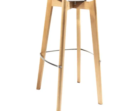 Barhocker Veba Keeve 119 x 47 x 53 cm Holz weiß