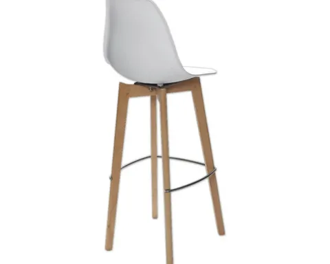 Barhocker Veba Keeve 119 x 47 x 53 cm Holz weiß