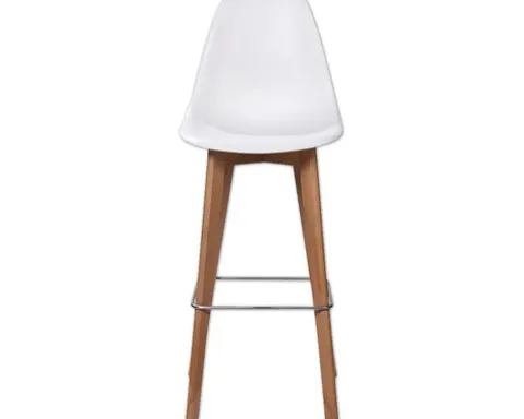 Barhocker Veba Keeve 119 x 47 x 53 cm Holz weiß