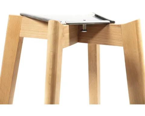 Barhocker Veba Keeve 119 x 47 x 53 cm Holz weiß