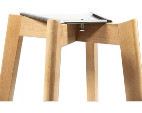 Barhocker Veba Keeve 119 x 47 x 53 cm Holz weiß